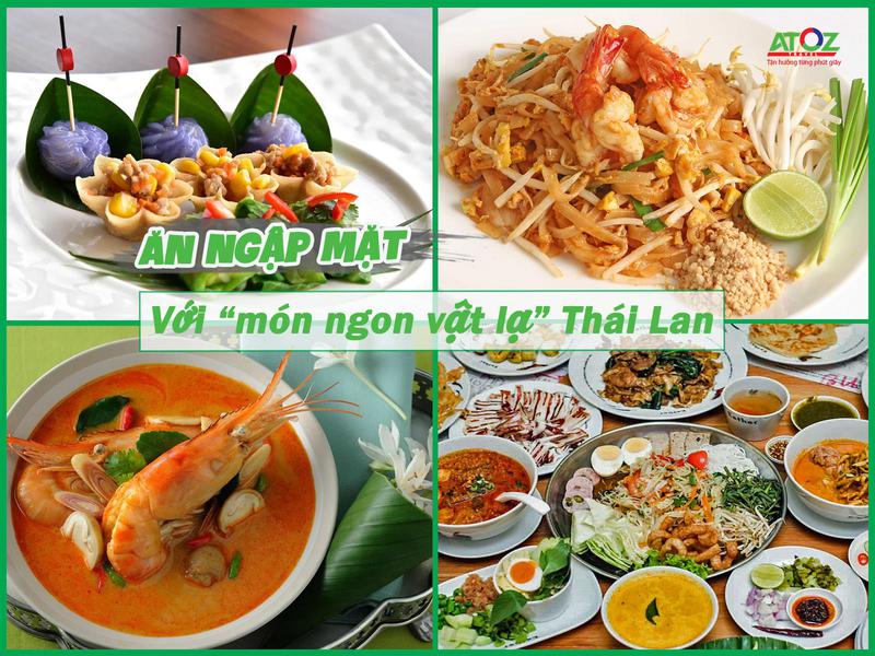 Ăn ngập mặt với những “món ngon vật lạ” ở Thái Lan