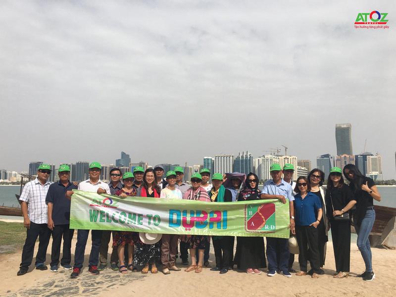 Đoàn Tour Dubai ngày 13/05/2018