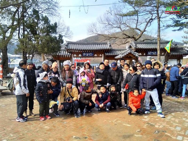Đoàn Tour trượt tuyết Hàn Quốc ngày 21-2-2018