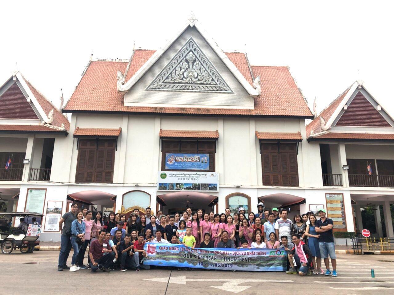 Đoàn Tour Campuchia ngày 11/05/2019