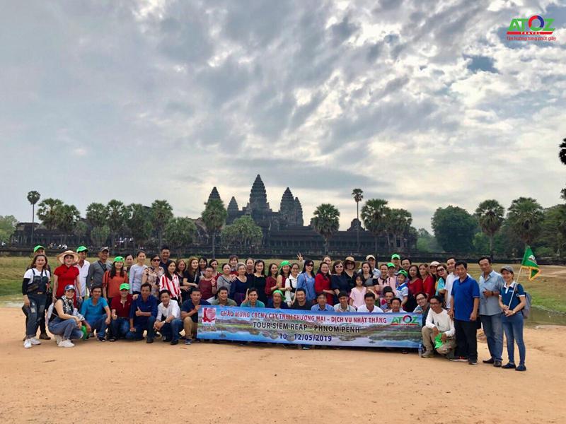 Đoàn Tour Campuchia ngày 11/05/2019