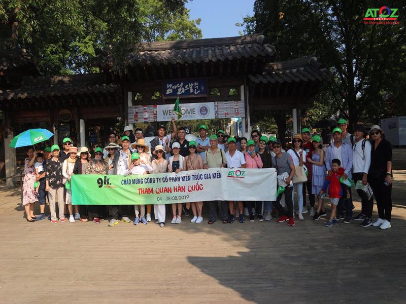 Đoàn Tour Hàn Quốc ngày 04/08/2019