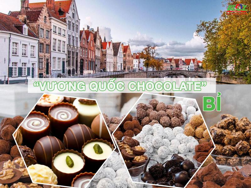 Đắm chìm trong thế giới chocolate ở Bỉ