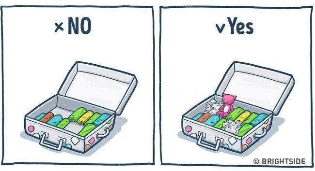 Làm sao để sắp xếp hành lý hiệu quả khi đi du lịch?