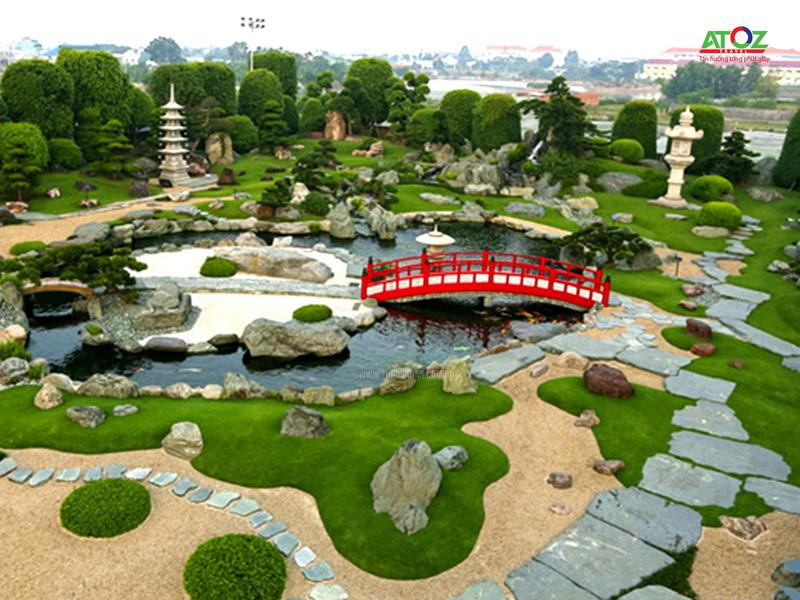 Vườn Nhật “khổng lồ” giữa lòng Hà Nội