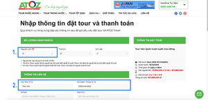 HƯỚNG DẪN ĐẶT MUA TẠI WEBSITE ADENZ TRAVEL