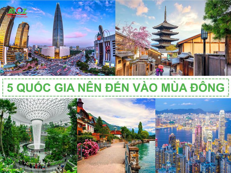 5 đất nước nên đến vào mùa du lịch cuối năm