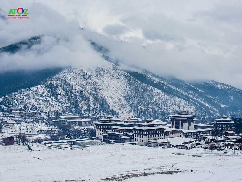 Mùa đông thần tiên ở quốc gia hạnh phúc Bhutan
