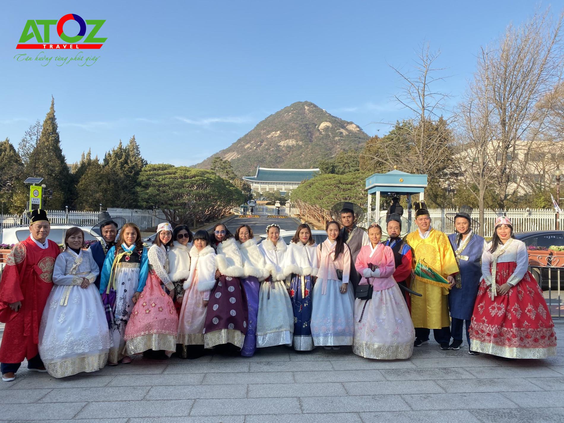 Đoàn Tour Hàn Quốc ngày 13/12/2019