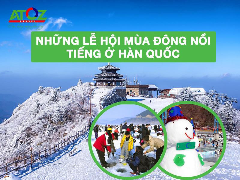Những lễ hội mùa đông nổi tiếng nhất Hàn Quốc