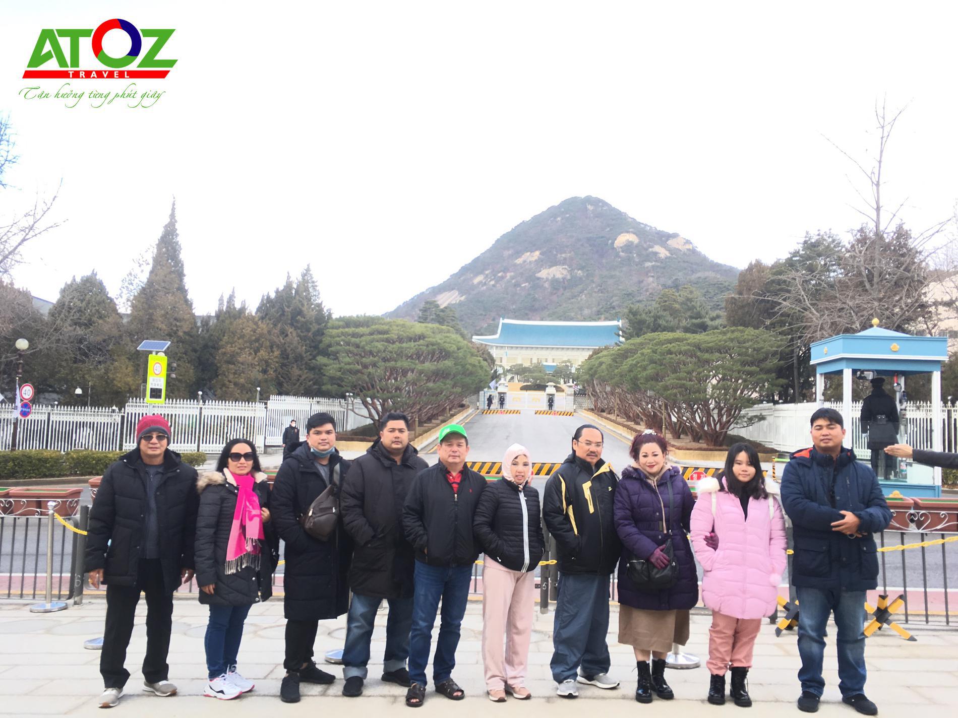 Đoàn tour Hàn Quốc ngày 27/1 - 31/1/2020