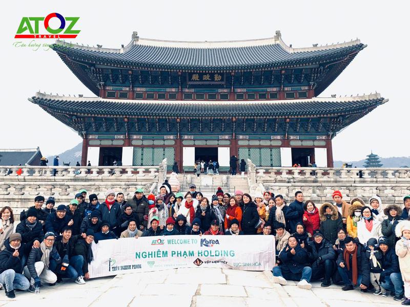 Đoàn tour Hàn Quốc ngày 2/2 - 7/2/2020