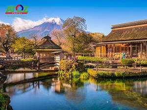 NHẬT BẢN MÙA THU LÁ ĐỎ 2022: YAMANASHI – FUJISAN – TOKYO – NARITA