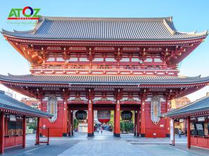 Tour Nhật Bản cung đường vàng mùa hè: Tokyo – Yamanashi – Toyohashi – Kyoto – Osaka – Kobe