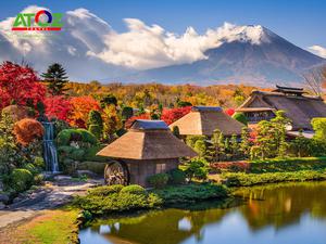 Tour NHẬT BẢN MÙA THU LÁ ĐỎ 2022: Cung đường Vàng OSAKA – KOBE – KYOTO – NAGOYA – YAMANASHI – TOKYO