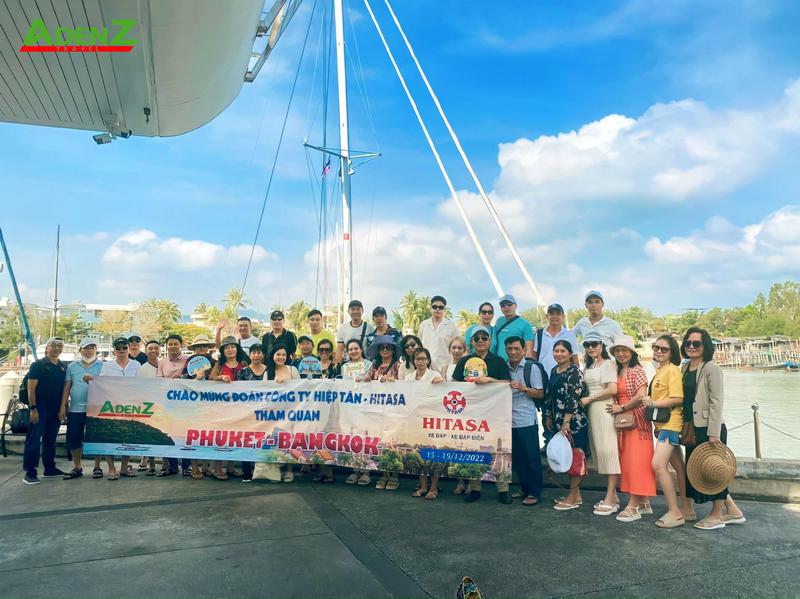 ĐOÀN TOUR BANG KOK -  PHUKET THÁI LAN 15-19/12/2022