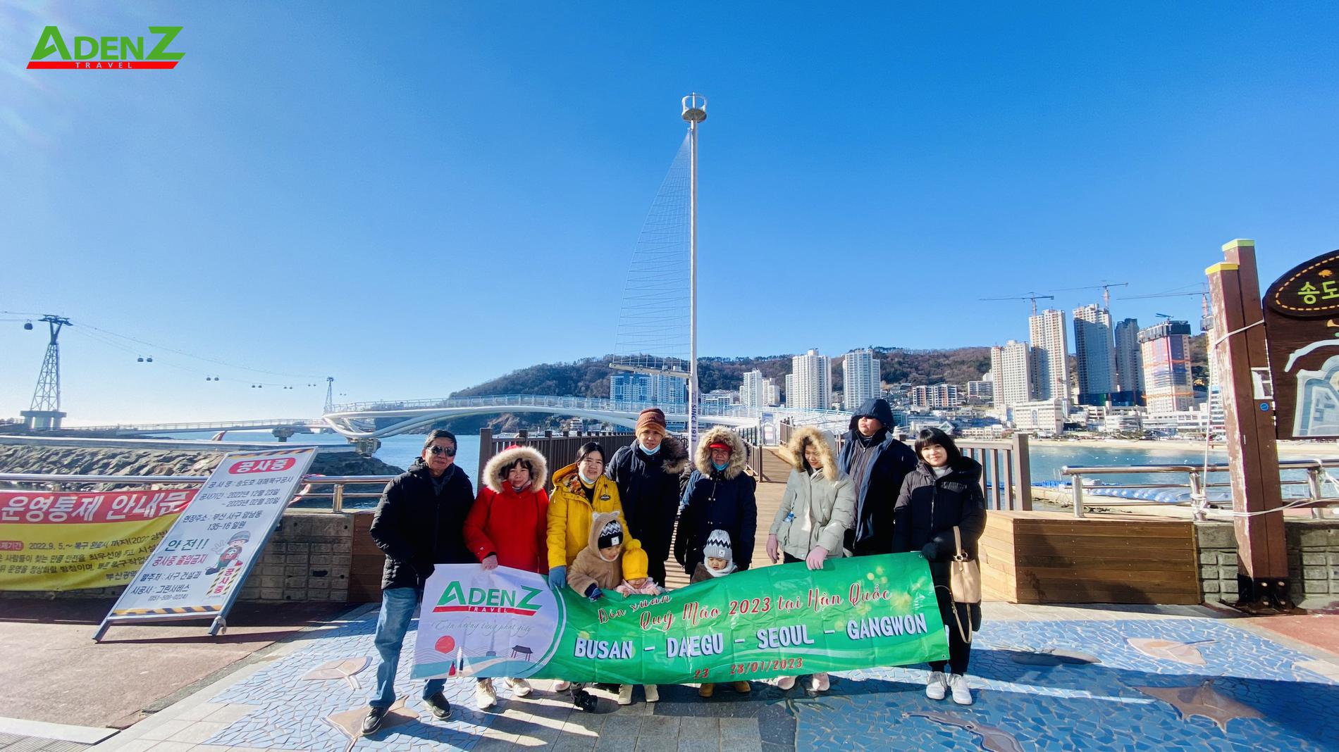 Đoàn tour Hàn Quốc Busan Daegu Seoul M2 Tết 2023