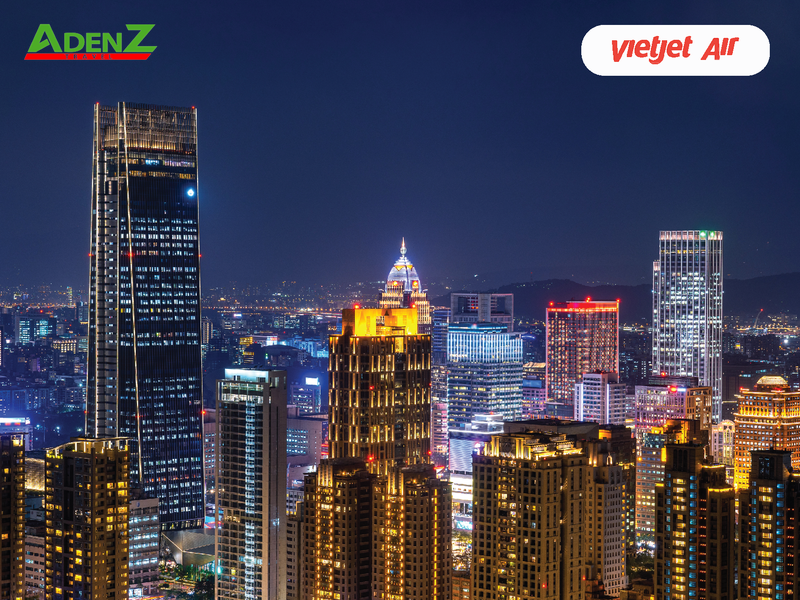 Tour Du lịch Đài Loan Đài Bắc - Đài Trung - Cao Hùng 5 Ngày 5 Đêm