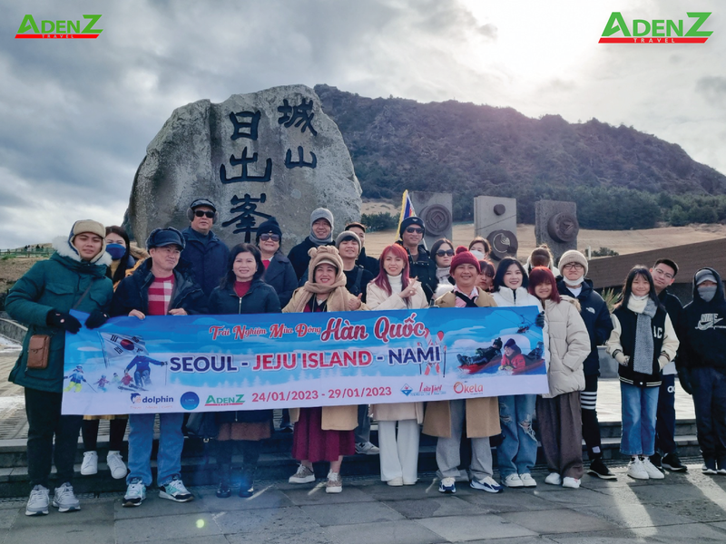 ĐOÀN TOUR HÀN QUỐC - ĐẢO JEJU M3 TẾT 2023