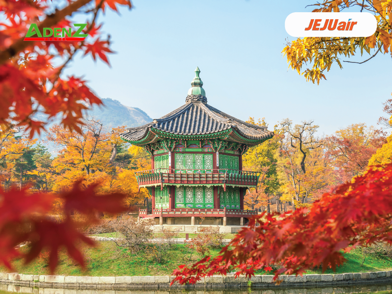 KHÁM PHÁ MÙA THU HÀN QUỐC  SEOUL – ĐẢO NAMI – EVERLAND JEJU AIR