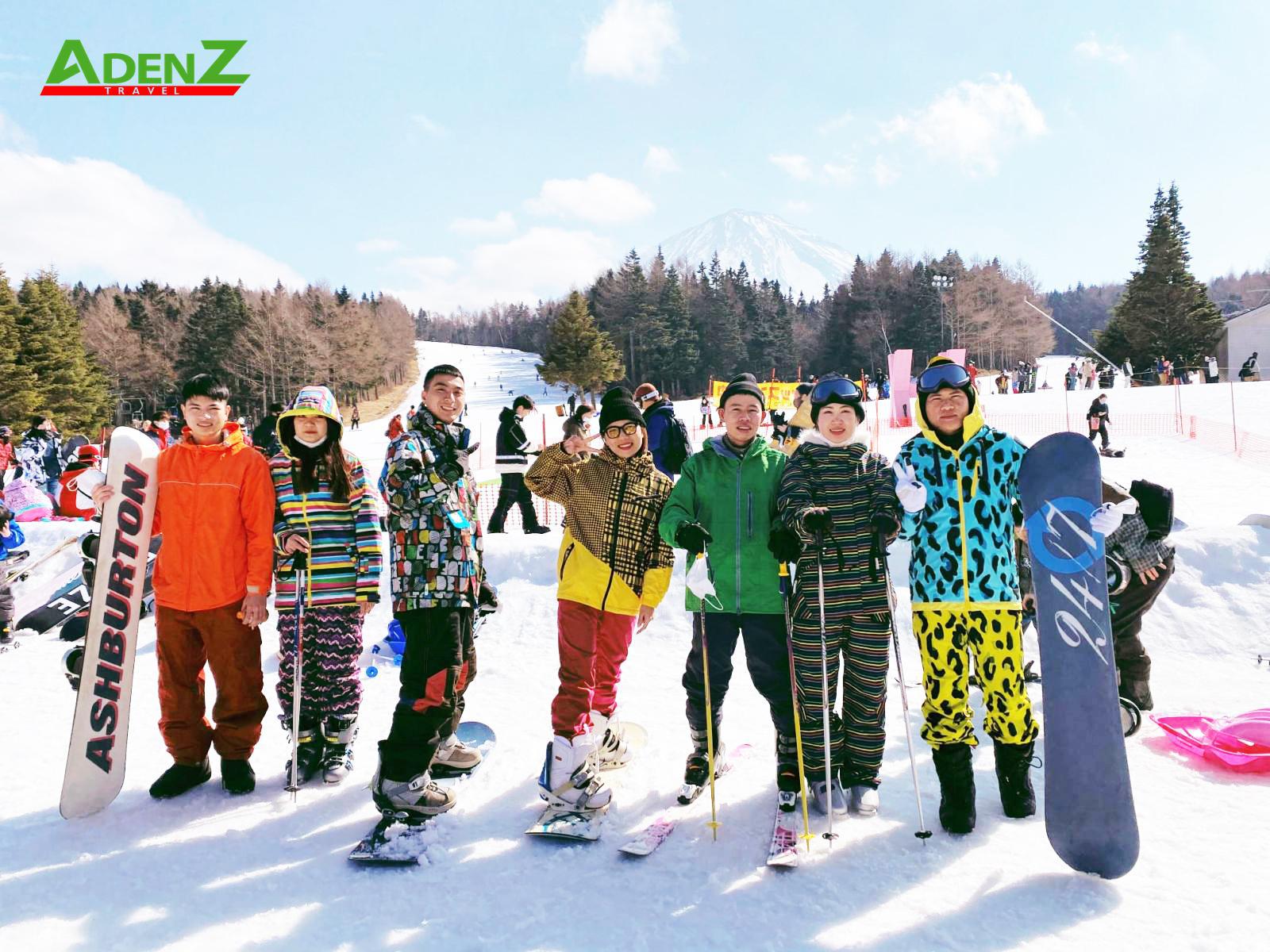 NGẮM TUYẾT RƠI CHƠI TRƯỢT TUYẾT TẠI NHẬT BẢN