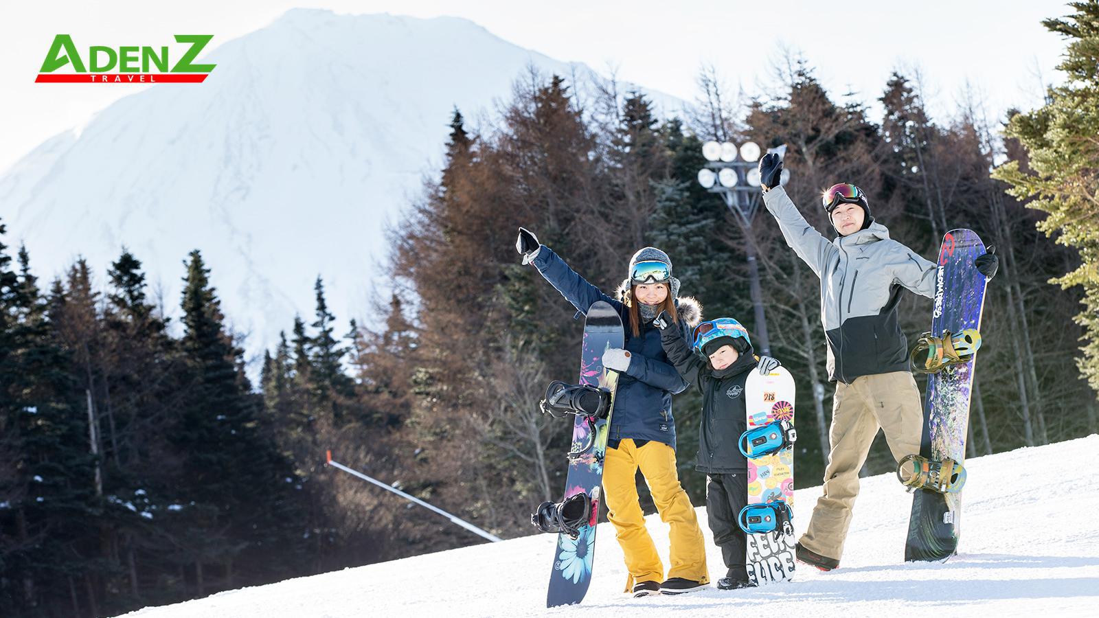 NGẮM TUYẾT RƠI CHƠI TRƯỢT TUYẾT TẠI NHẬT BẢN