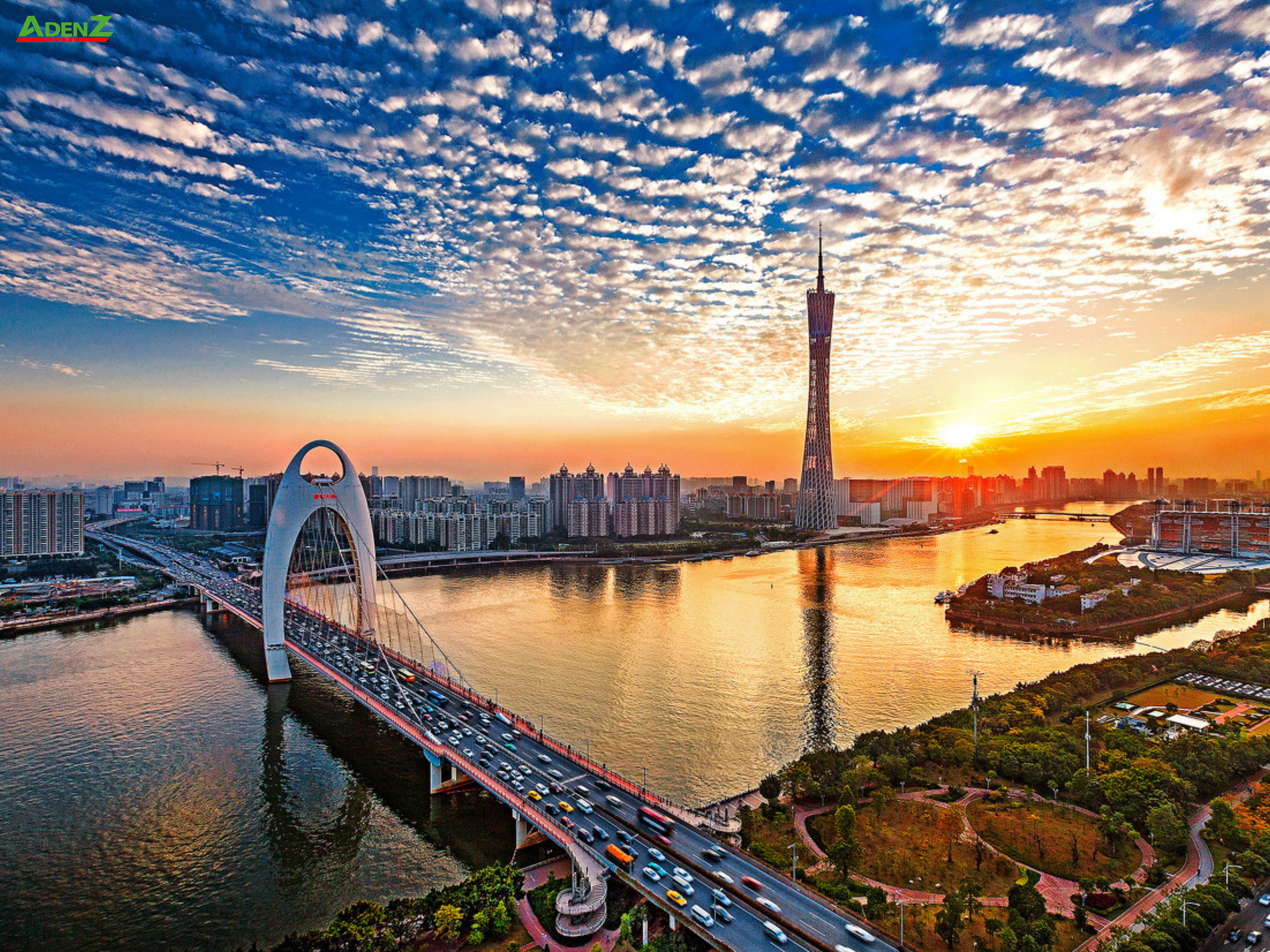 Sông Châu Giang là con sông lớn thứ 3 tại Trung Quốc