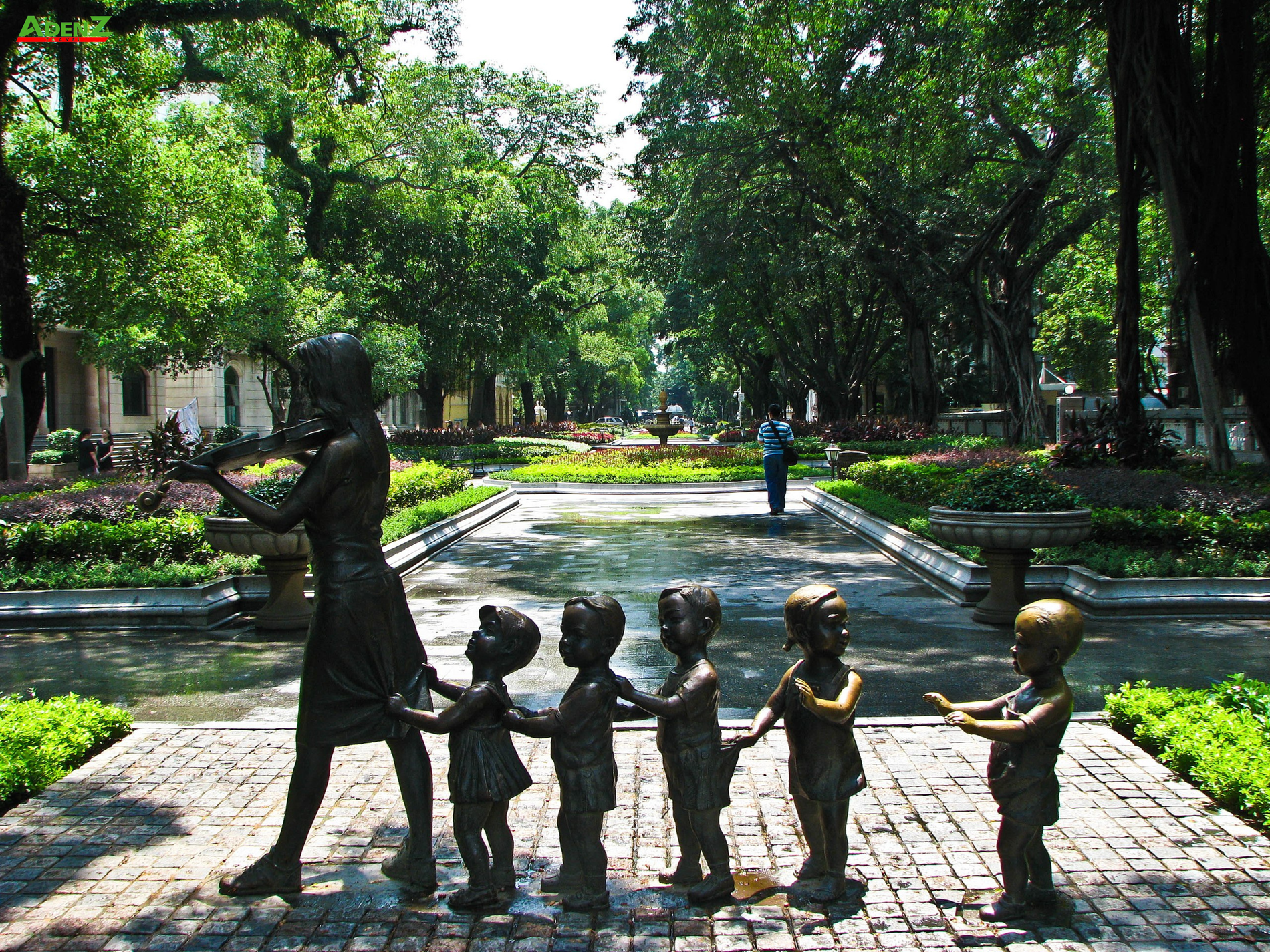 Đảo Shamian với phong cảnh lãng mạn, hữu tình