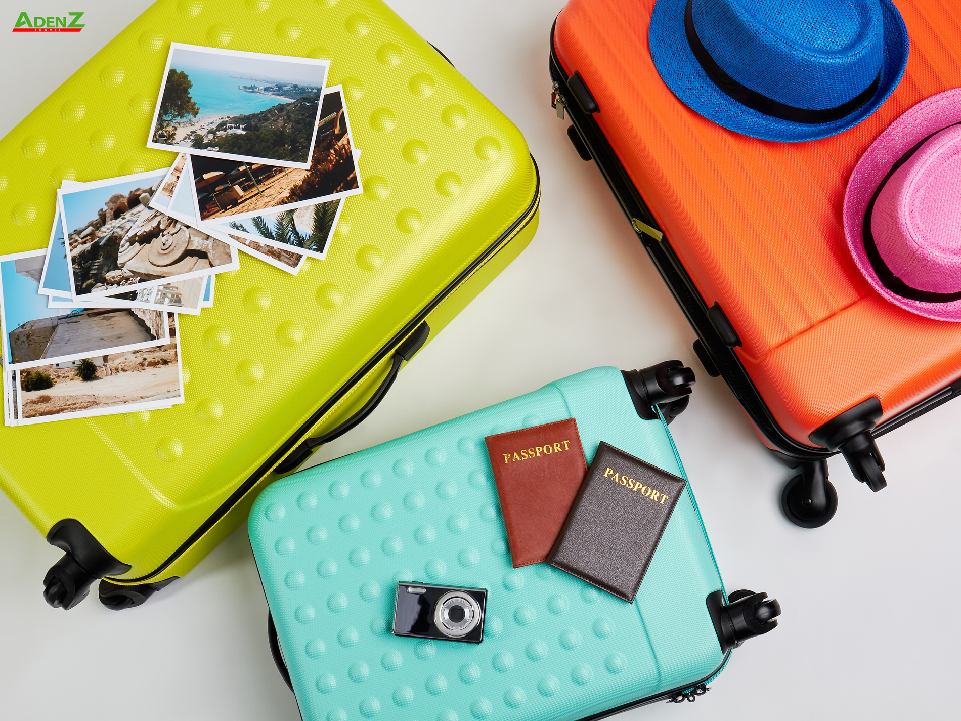 một chiếc vali với màu sắc nổi bật sẽ mang lại nhiều lợi ích thiết thực