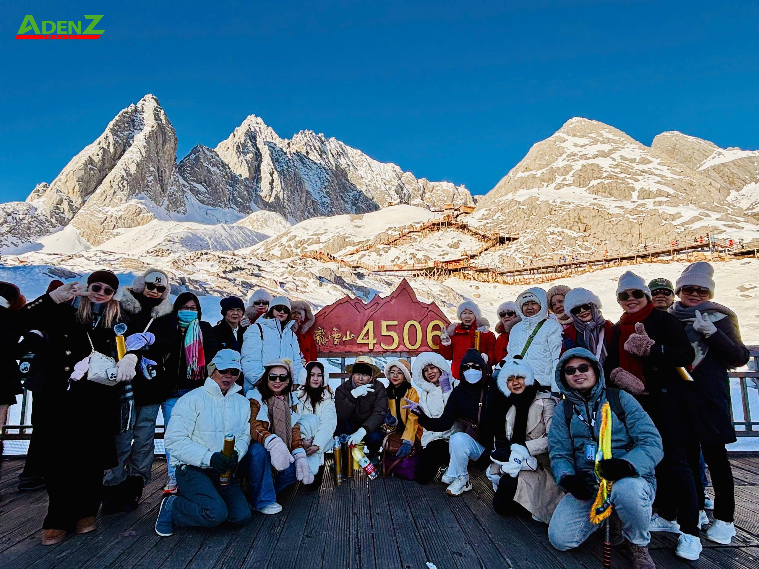 TOUR DU LỊCH TRUNG QUỐC  CÔN MINH - LỆ GIANG - ĐẠI LÝ - SHANGRILA - NÚI TUYẾT NGỌC LONG MÙA HOA ANH ĐÀO