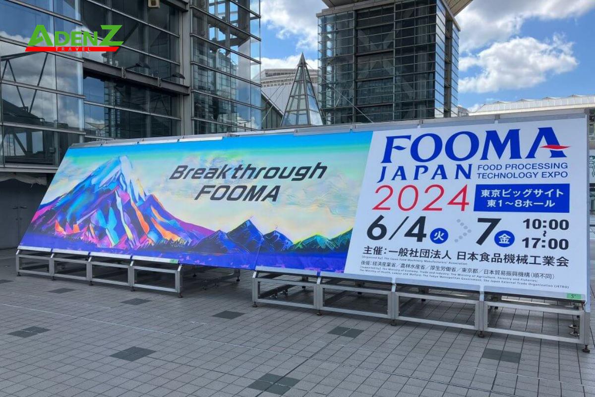 TOUR THAM DỰ HỘI CHỢ FOOMA JAPAN 2025 TẠI NHẬT BẢN